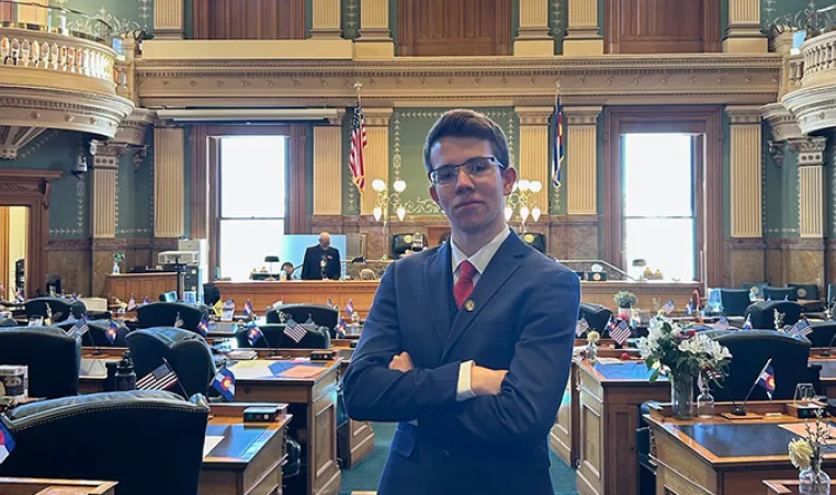 Luka Nieto Denver YMCA Youth in Government