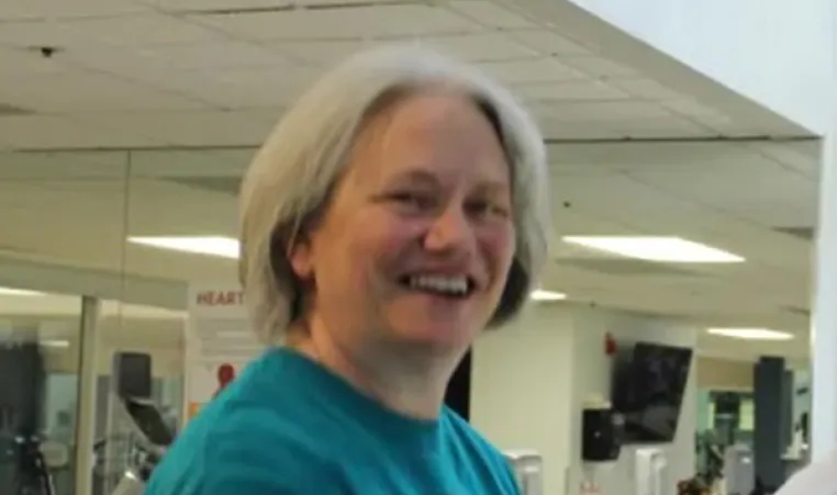  Eileen Eastridge (left) and her Livestrong class at the Littleton YMCA.