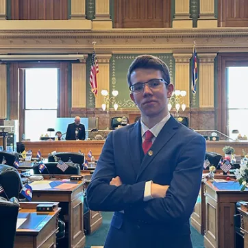 Luka Nieto Denver YMCA Youth in Government