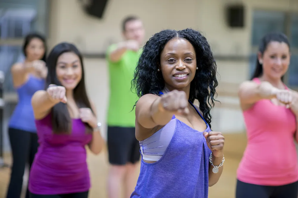Kickboxing at the Denver YMCA